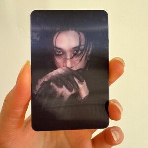 Bang Chan Do It Lenticular photocard Black